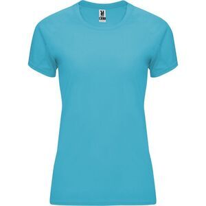 Roly Womens/Ladies Bahrain Short-Sleeved Sports T-Shirt / Turquoise